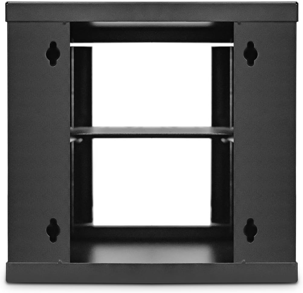 Wall Mount Data Cabinet|6U 300mm Deep 10 inch SoHo Black