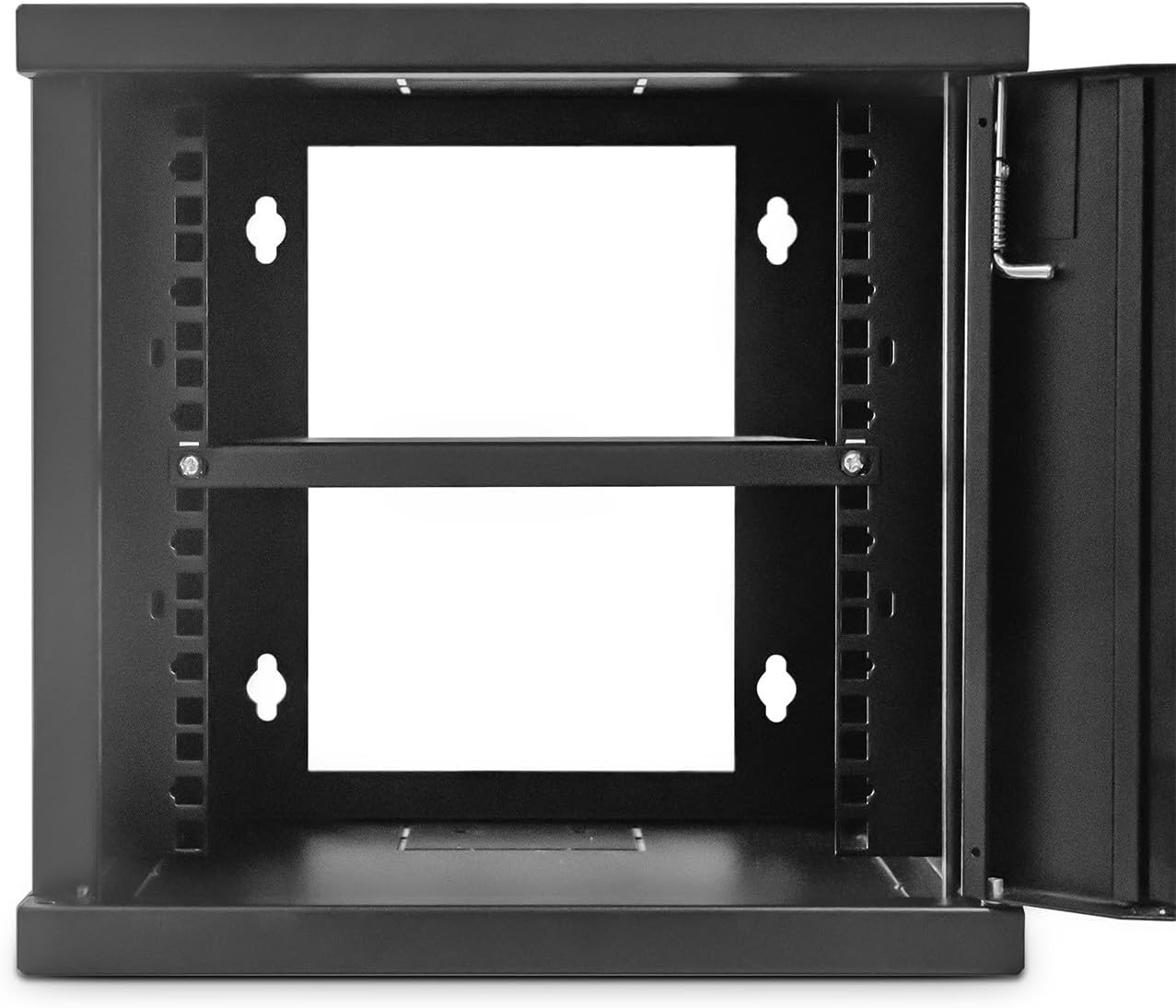 Wall Mount Data Cabinet|6U 300mm Deep 10 inch SoHo Black