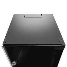 15U 310mm Deep 10" Wall Cabinet (W280xD310)-Black - Flatpack