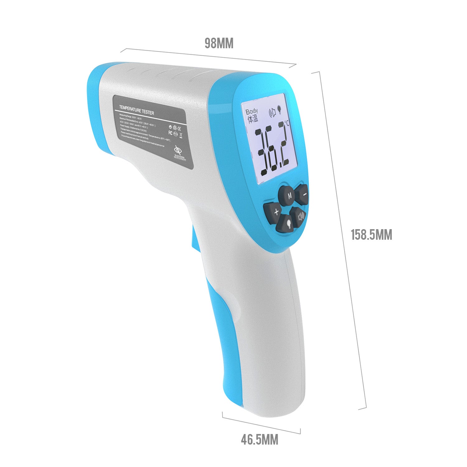Infrared Temperature Tester / Thermometer - Netbit UK