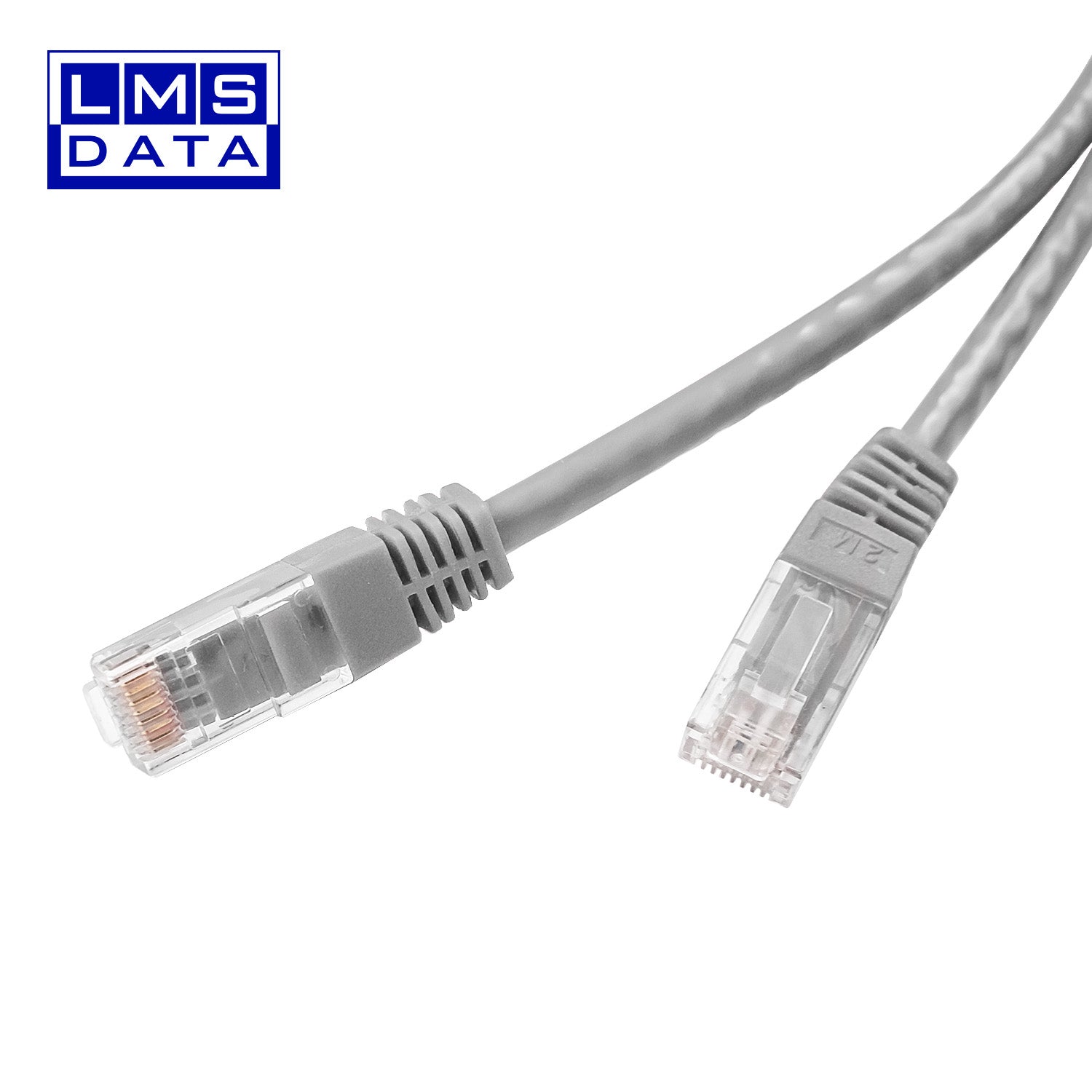 3m Cat6 Cable grey colour-3.0m LMS Data Ethernet Cat6 RJ45 UTP Patch cable cord-Netbit UK