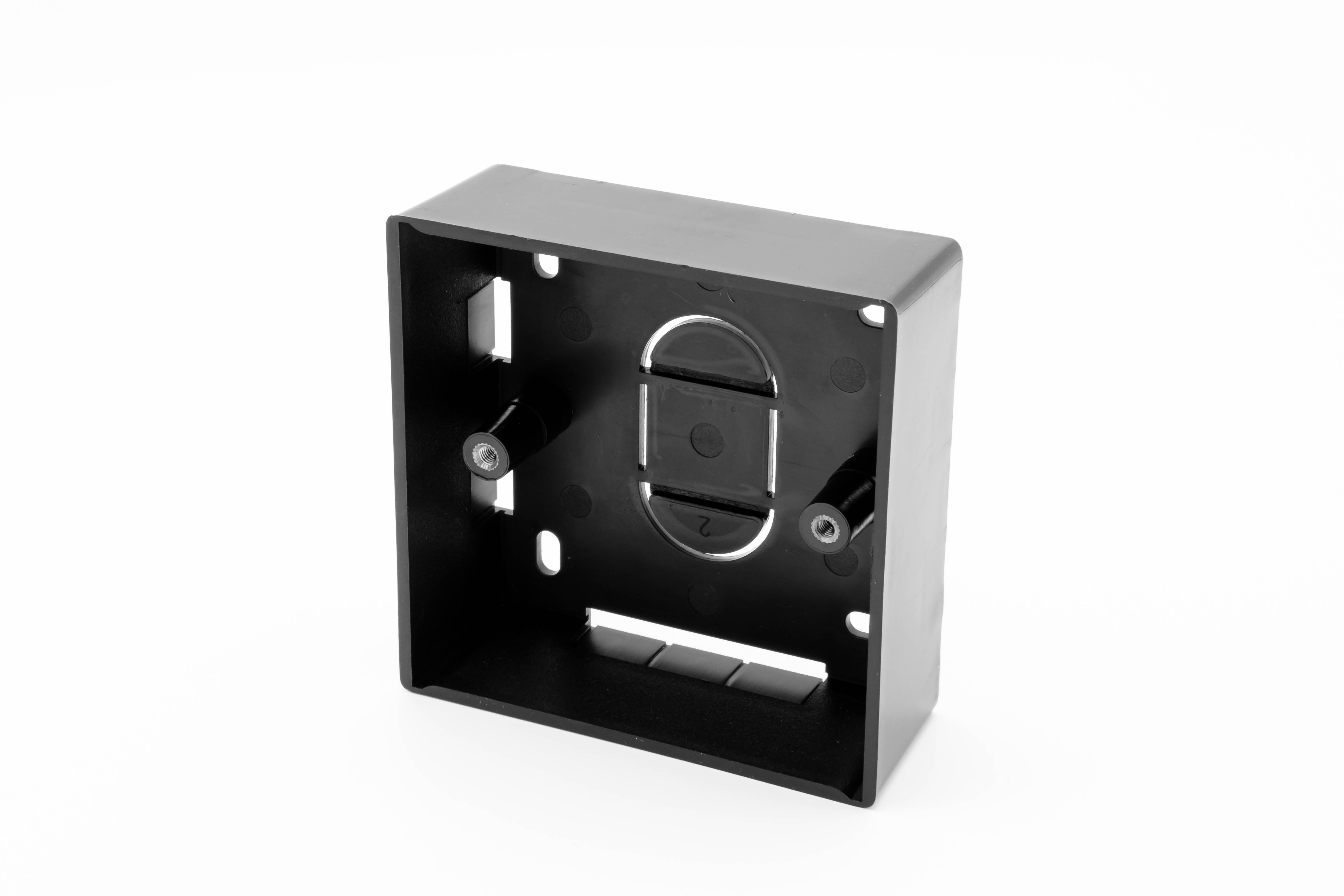 Single Gang Back Box 86 x 86 x 32mm - Black
