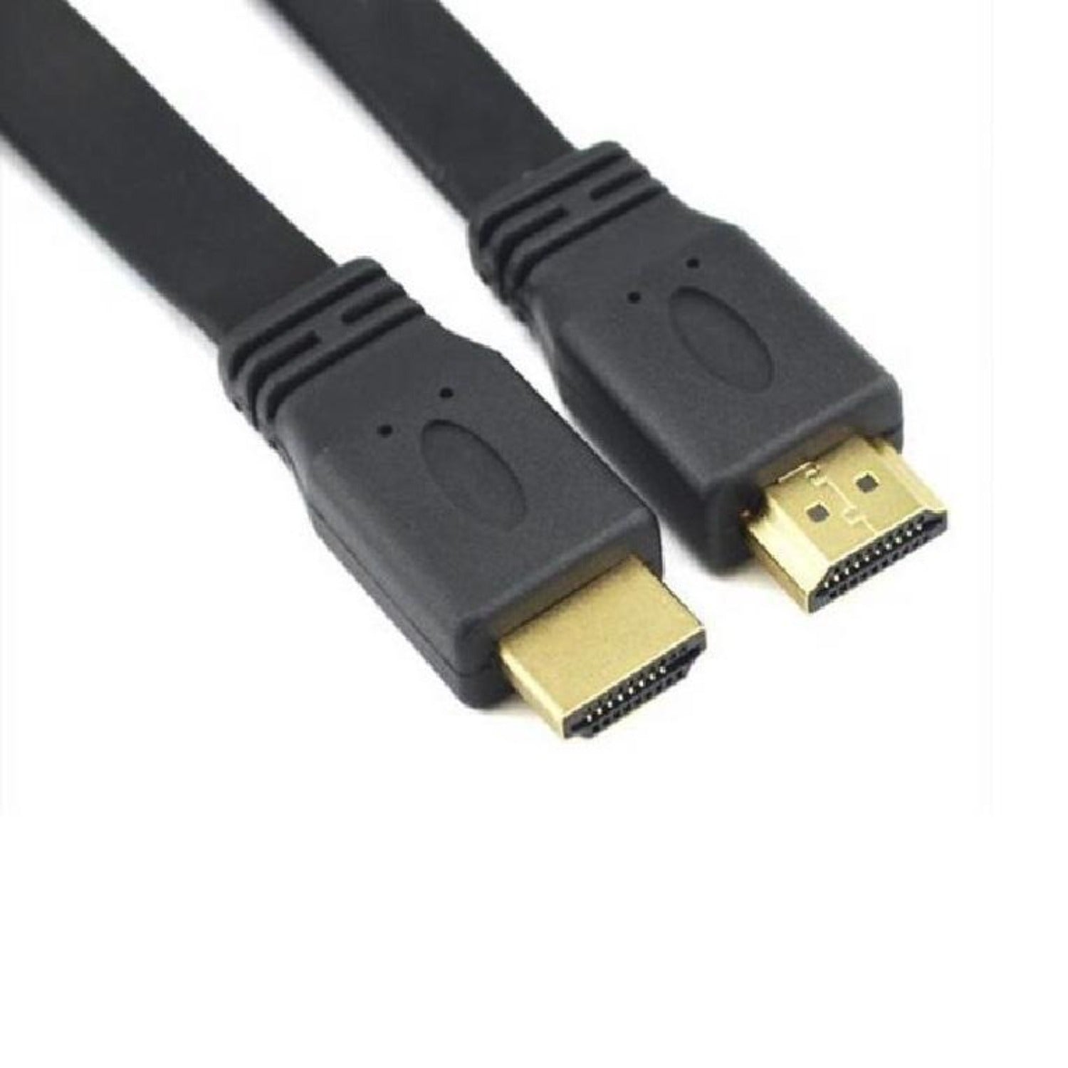 10m Flat HDMI Cable / Lead v1.4 Gold Plated & Shielded - Netbit UK