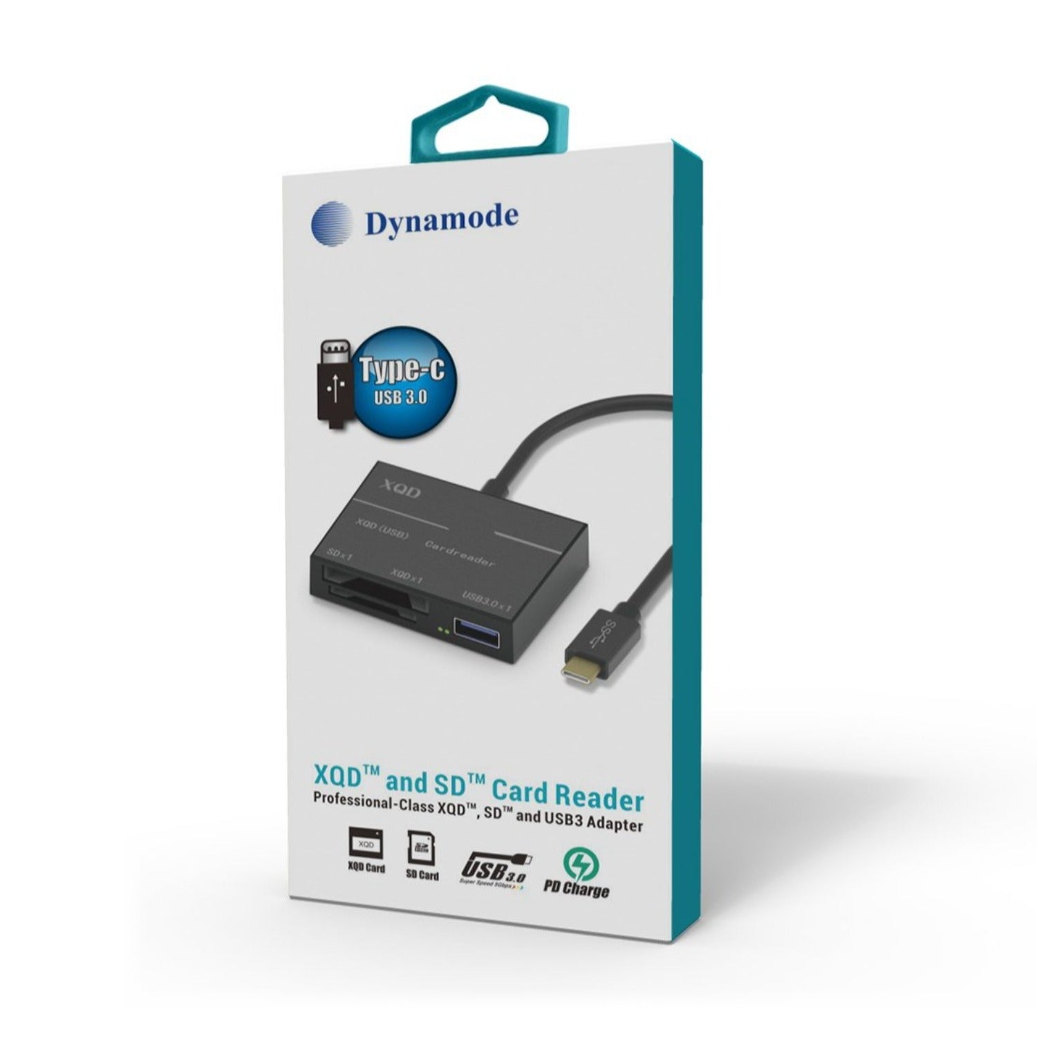 Type C to SD Card Reader in packing - USB Type-C to XQD Card Reader with USB Hub Adapter - Netbit UK