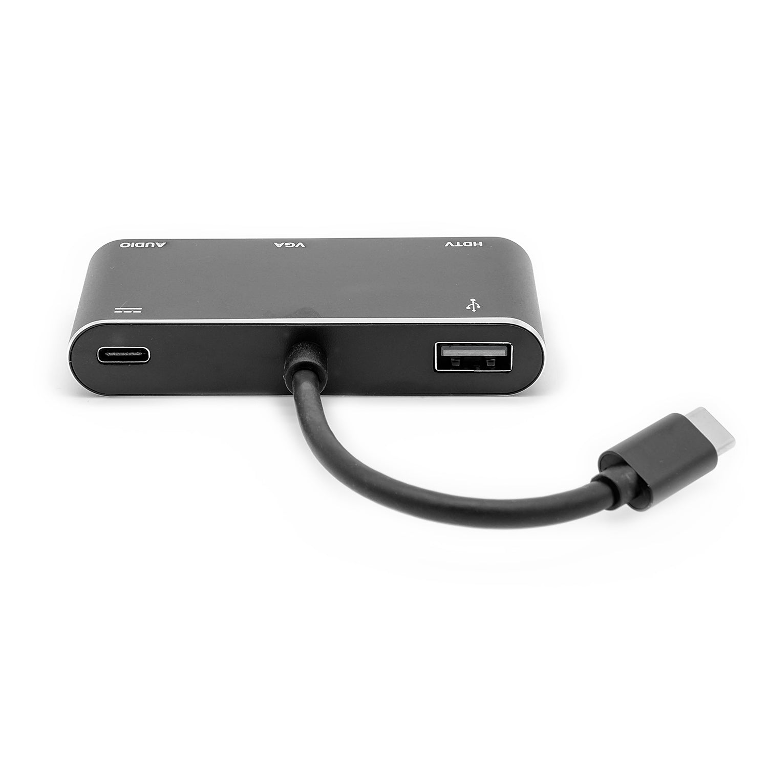 USB Type-C to VGA and 4K HDMI Adapter with Integral PD Charge Port - Netbit UK