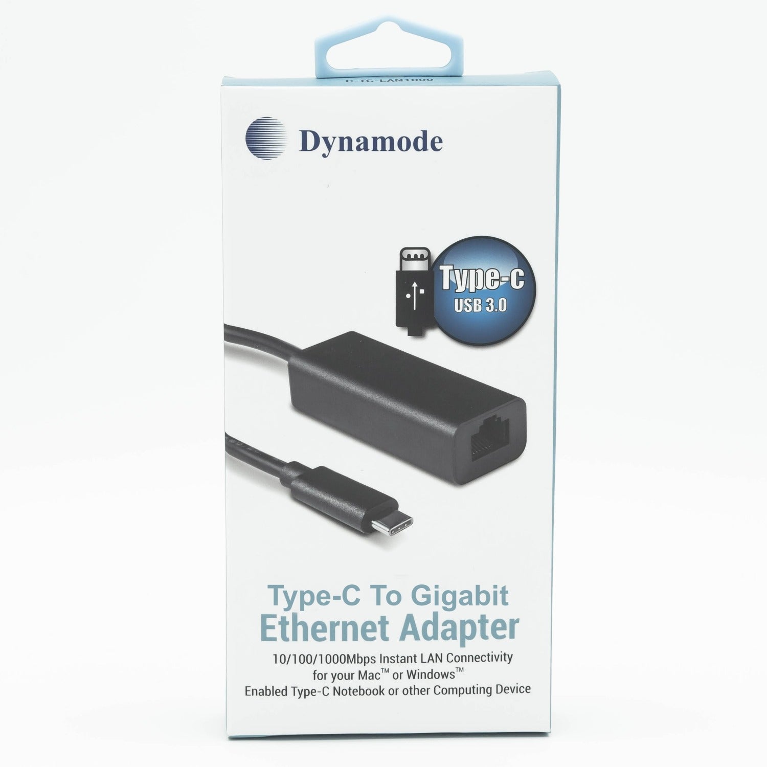 USB Type-C to RJ45 Gigabit Ethernet LAN Adapter - Netbit UK - usb type c to rj45 gigabit dongle in packing
