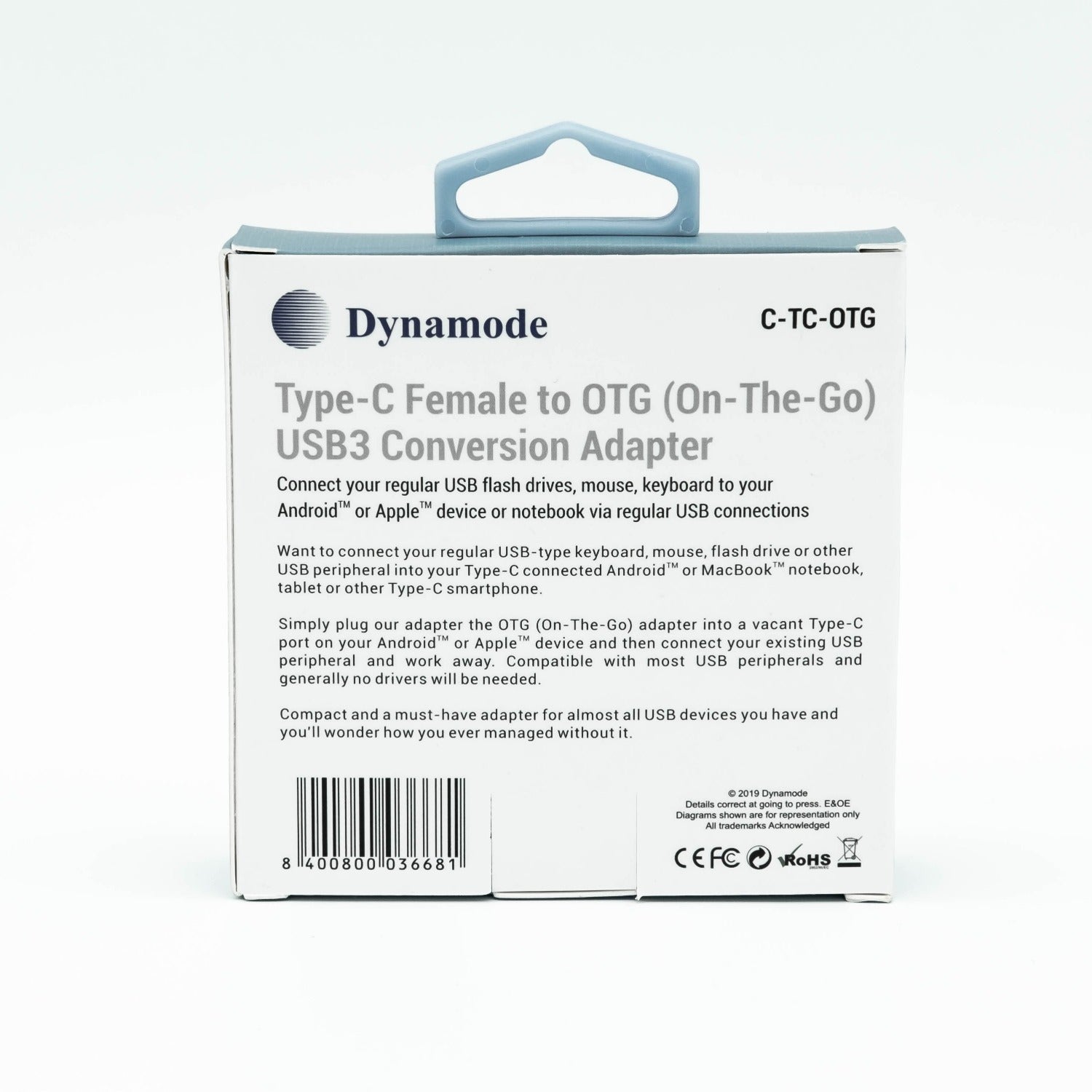 USB3.0 Type-C to OTG (USB3.0) Adapter | USB Type C to USB OTG - Netbit UK