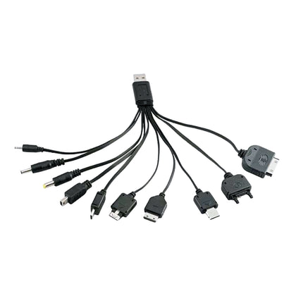 10-into-1 Multiple Charger & USB Sync Adapter Cable - Netbit UK