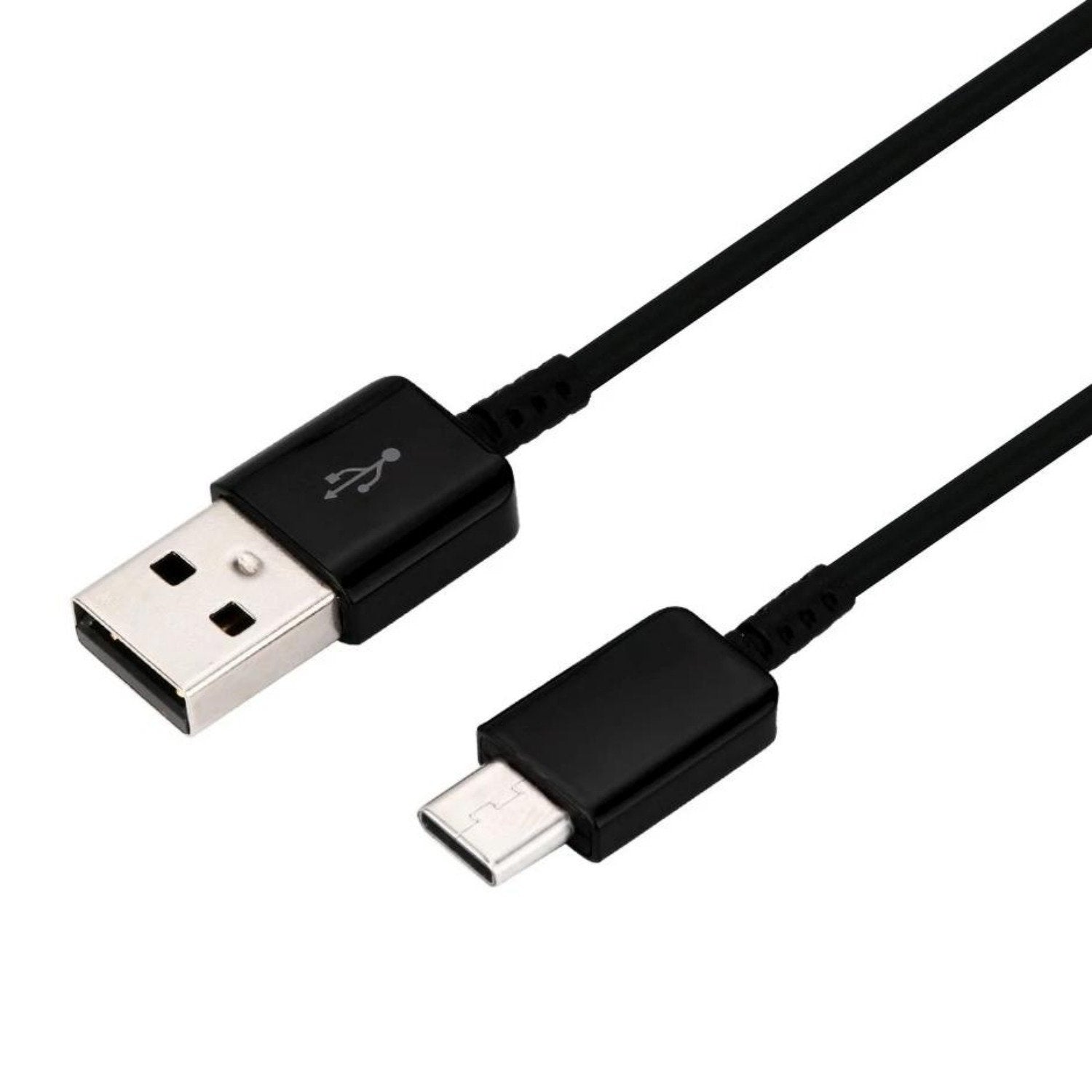 USB Type-C to USB Sync and Charge Cable 1m length - Black - Netbit UK