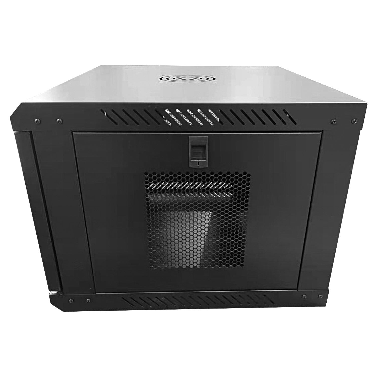 Right-side view of 9U Wall Mount Data Cabinet.