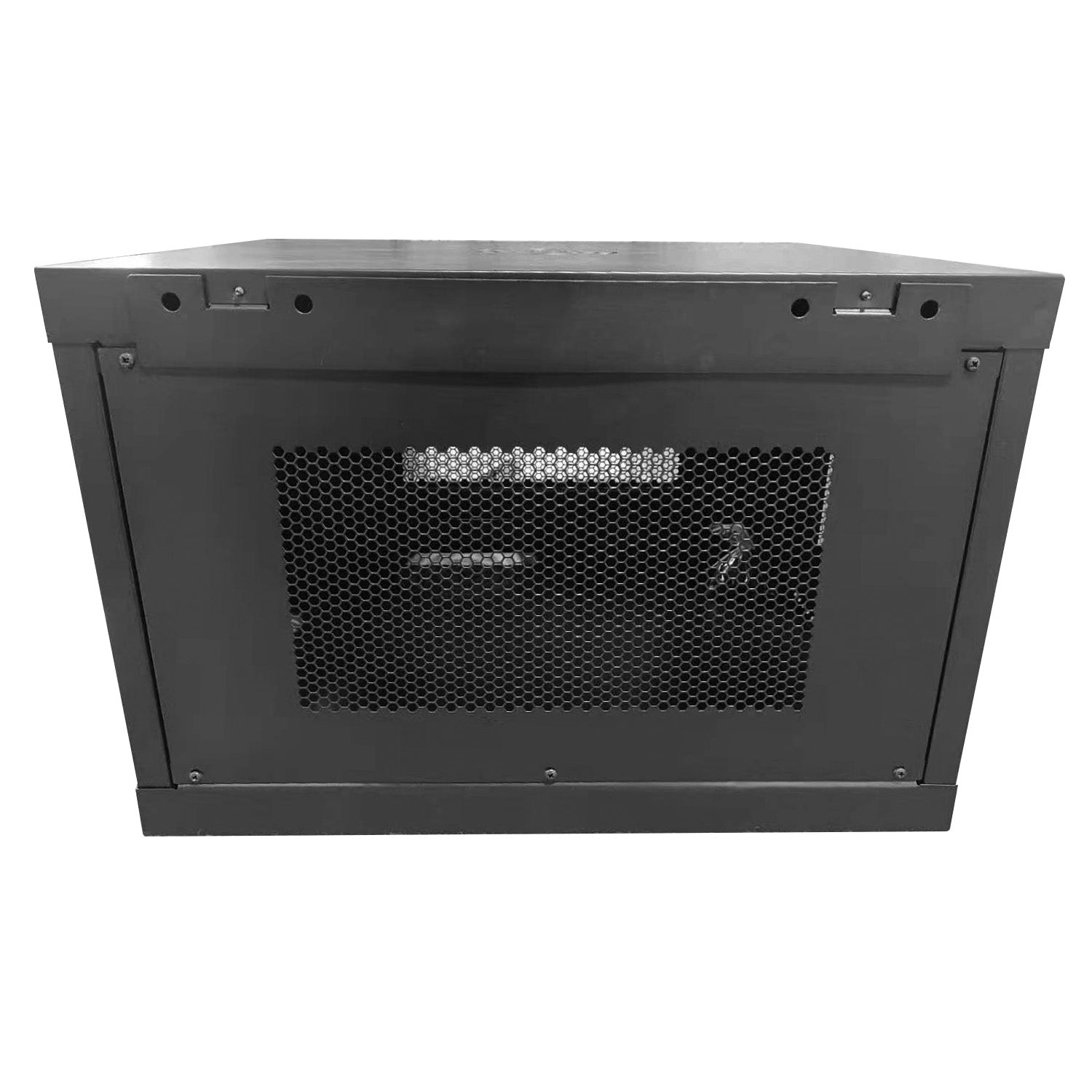 Rear view of 9U Wall Mount Data Cabinet.