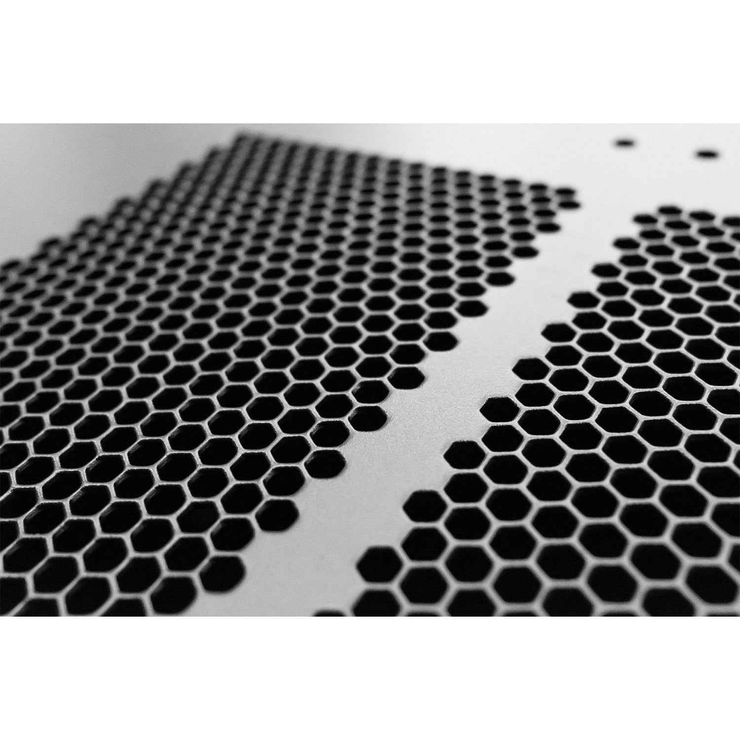 Honeycomb-style roof air vents of a 36U  Floor Standing Data Cabinet.