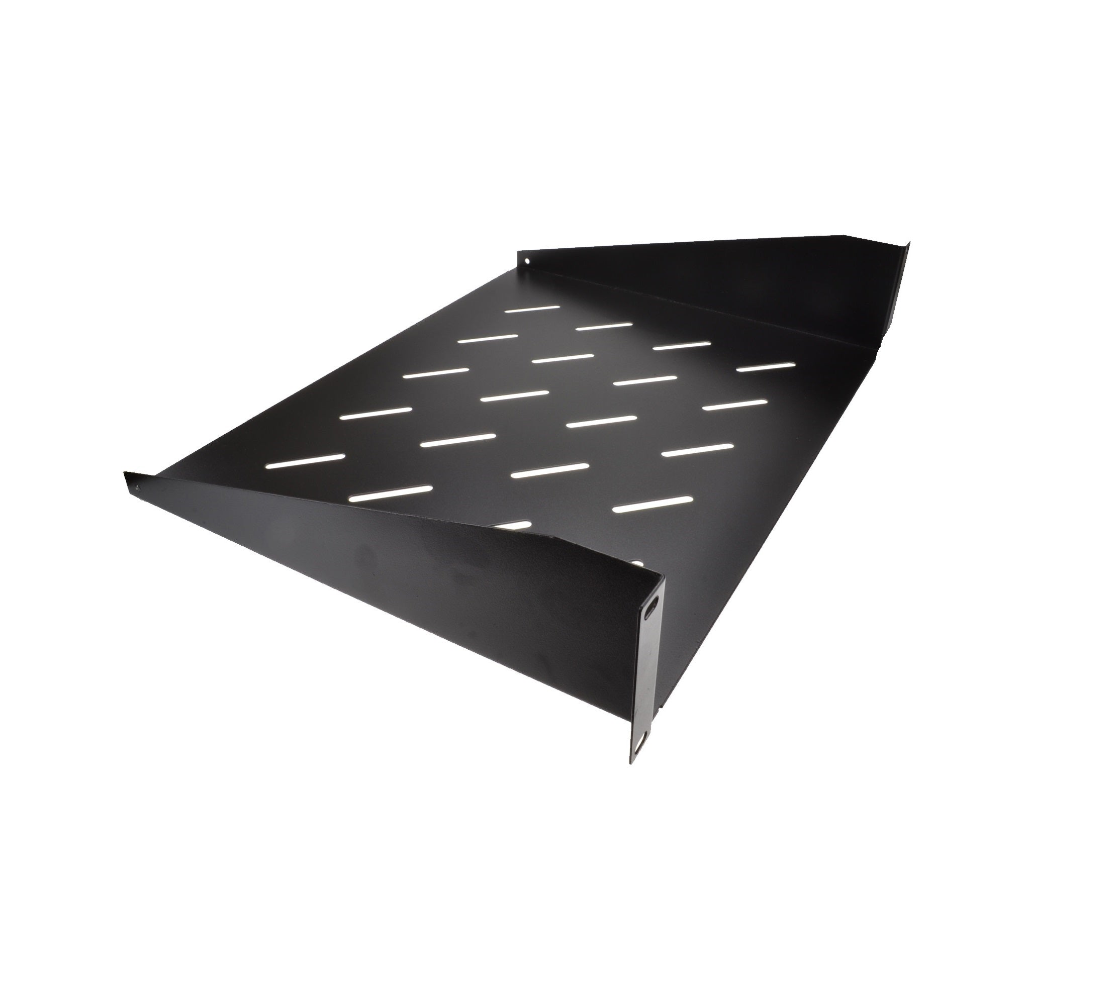 Data Cabinet Accessories - 2U Cantilever Shelf 350mm (Black) Universal - Netbit UK