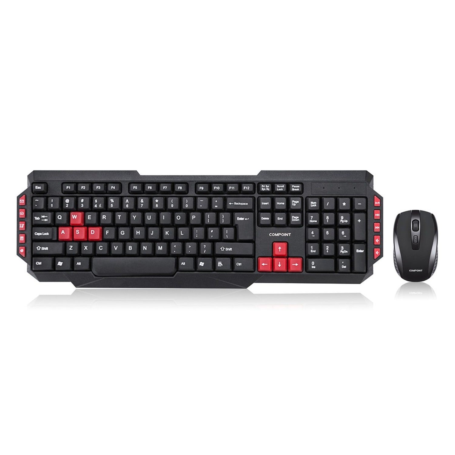 2.4Ghz Wireless Gaming Multimedia Keyboard/Mouse Set - Netbit UK