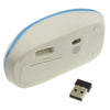 Wireless Mouse - White / Blue - 2.4Ghz
