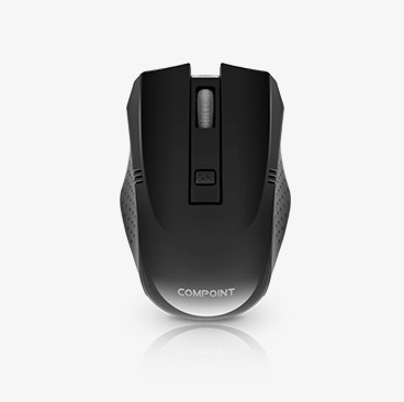 Wireless Mouse - Black - 2.4Ghz - Netbit UK