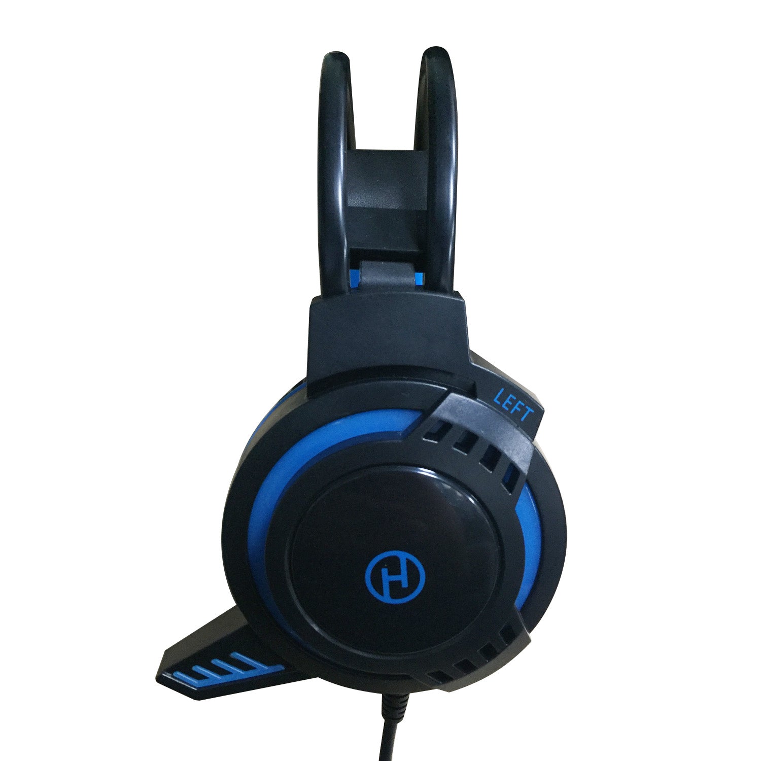 Left side view of a Pro Gaming USB Stereo Headset with Mic - Netbit UK