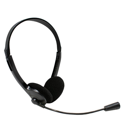 Stereo Headset & Microphone - 3.5mm Jack/s - Netbit UK