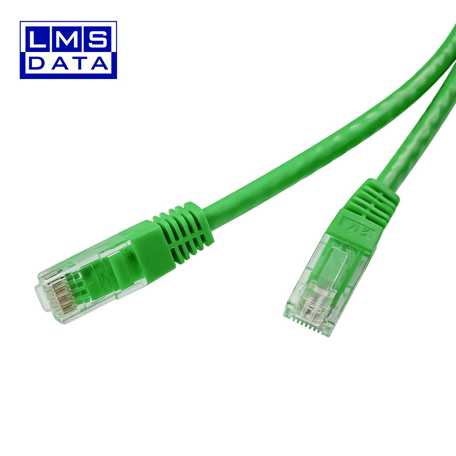 2m patch cord green