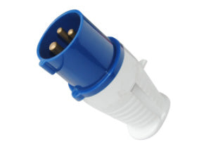 16A Commando Plug - 6h/200-250V~, 2P+E, IP44 - Netbit UK