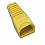 Cat5/6 RJ45 Yellow Strain Relief Bubble Boots *Bag of 100* - Netbit UK