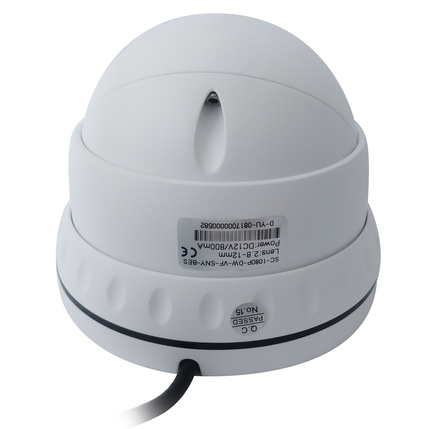 b-secure 2.0MP 4in1 White Dome CCTV Camera - Varifocal - Netbit UK