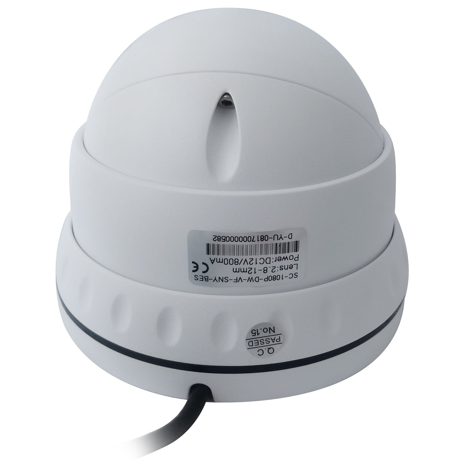 b-secure 2.1MP 1080P/960H 4in1 White Dome CCTV Camera - Varifocal - Netbit UK