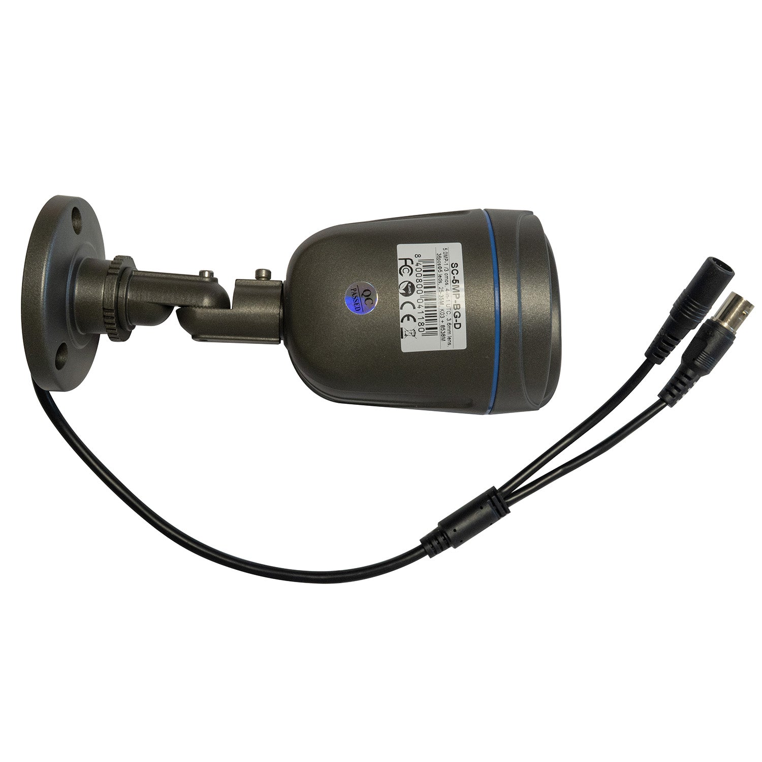 1080p Outdoor Indoor Security Camera, Hybrid 4-in-1 TVI/CVI/AHD/CVBS CCTV Camera,80ft IR Night Vision Weatherproof for 960H,720P,1080P,5MP analog Home Surveillance DVR System