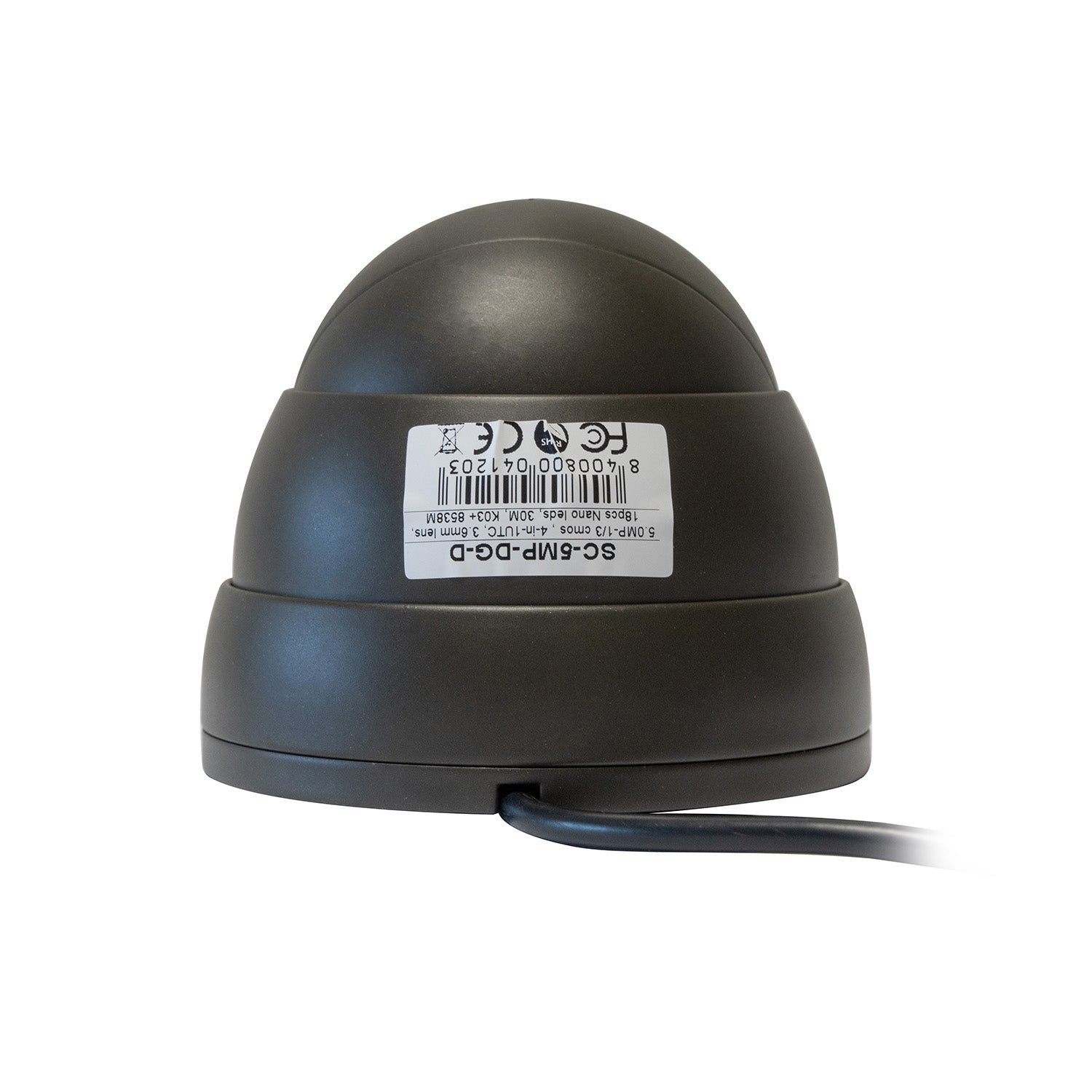 1080P Security CCTV Dome Camera AHD/TVI/CVI/CVBS 4-in-1 for Analog Surveillance System 2MP, 100 FT Super Night Vision, 3.6 MM Lens Weatherproof IP66 Casing