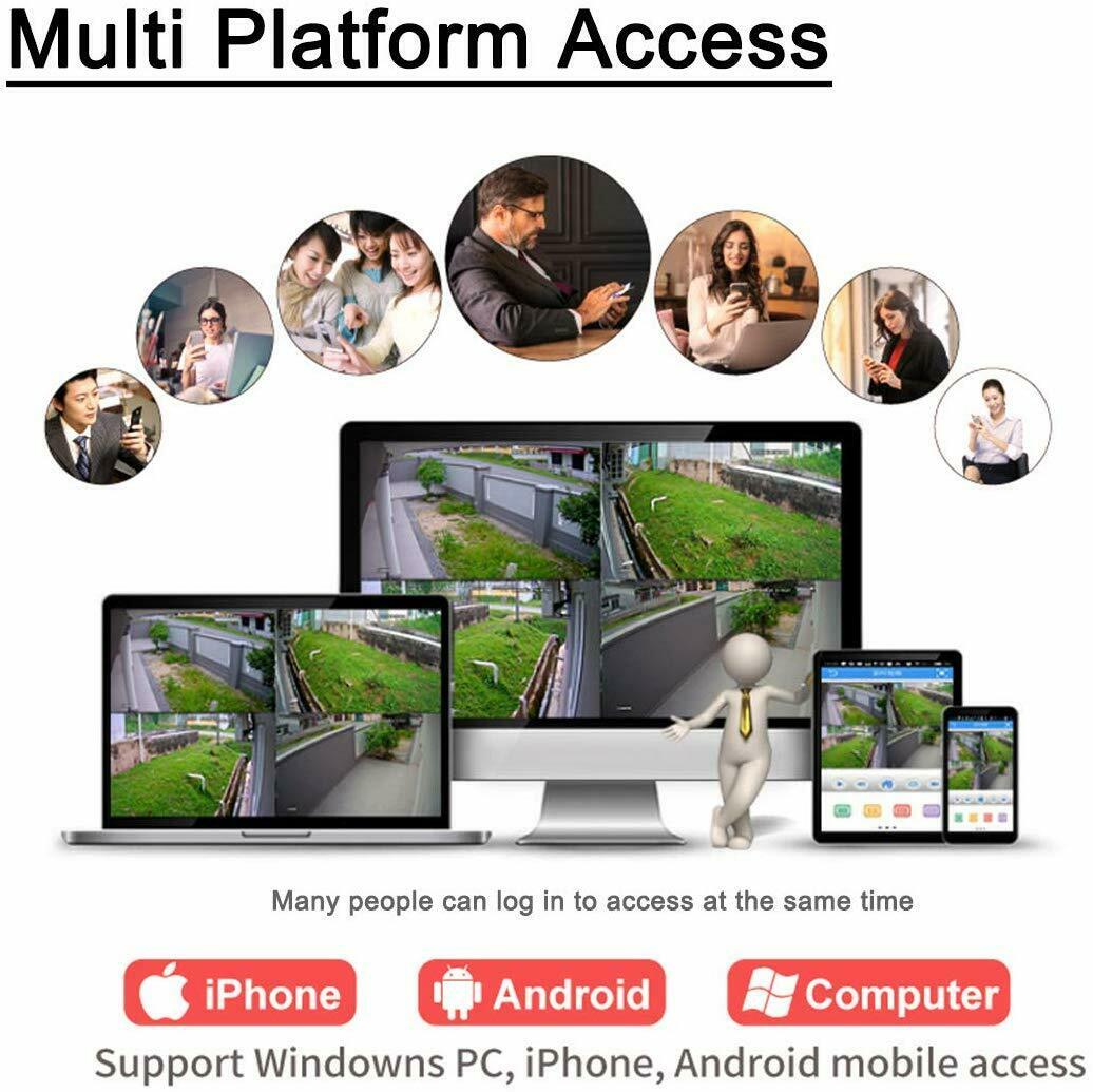 Wireless Outdoor Wifi IP Home Security CCTV Camera 1080P with 2 Antennas - Netbit UK