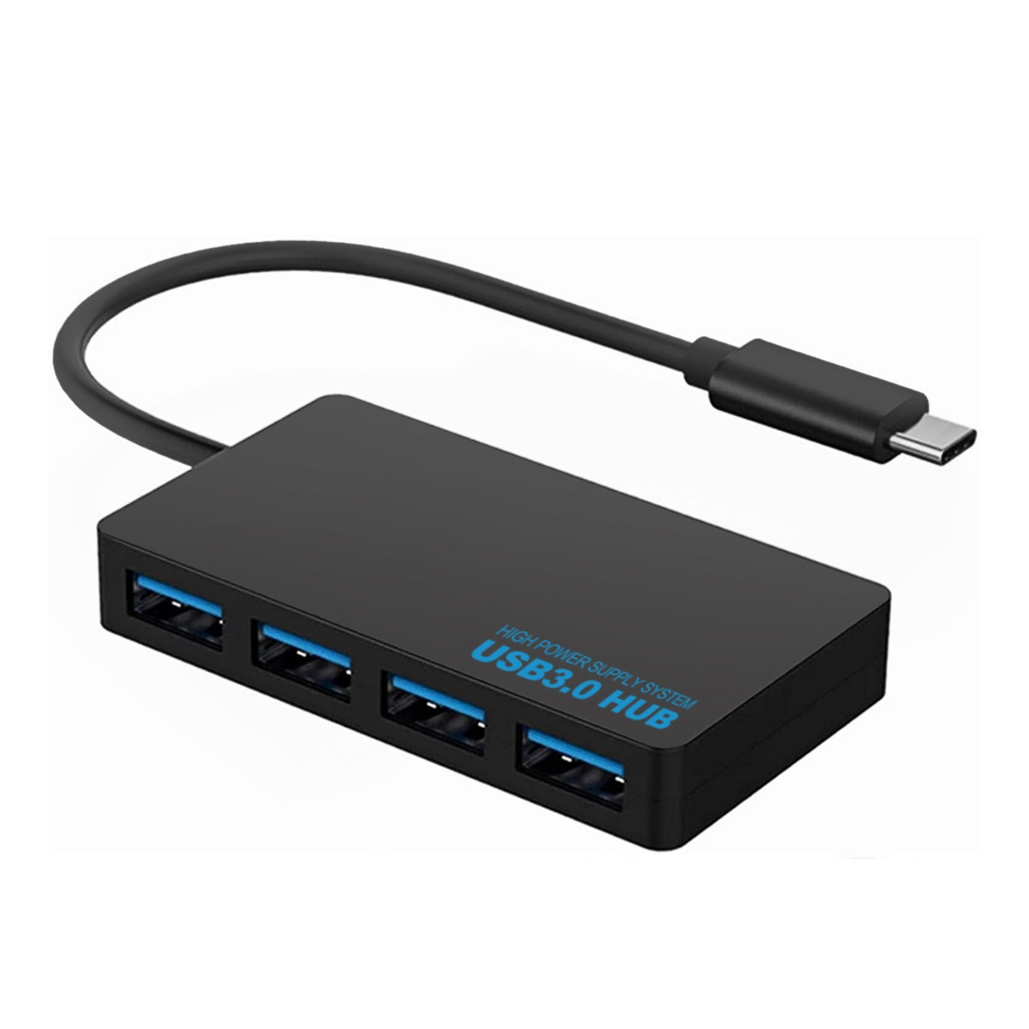 4 Port USB3.0 Hub with USB Type C Connector - Netbit UK