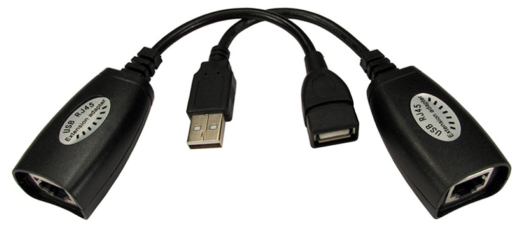 USB Extender Adapter over RJ45 (Up to 60M CAT5E/6)