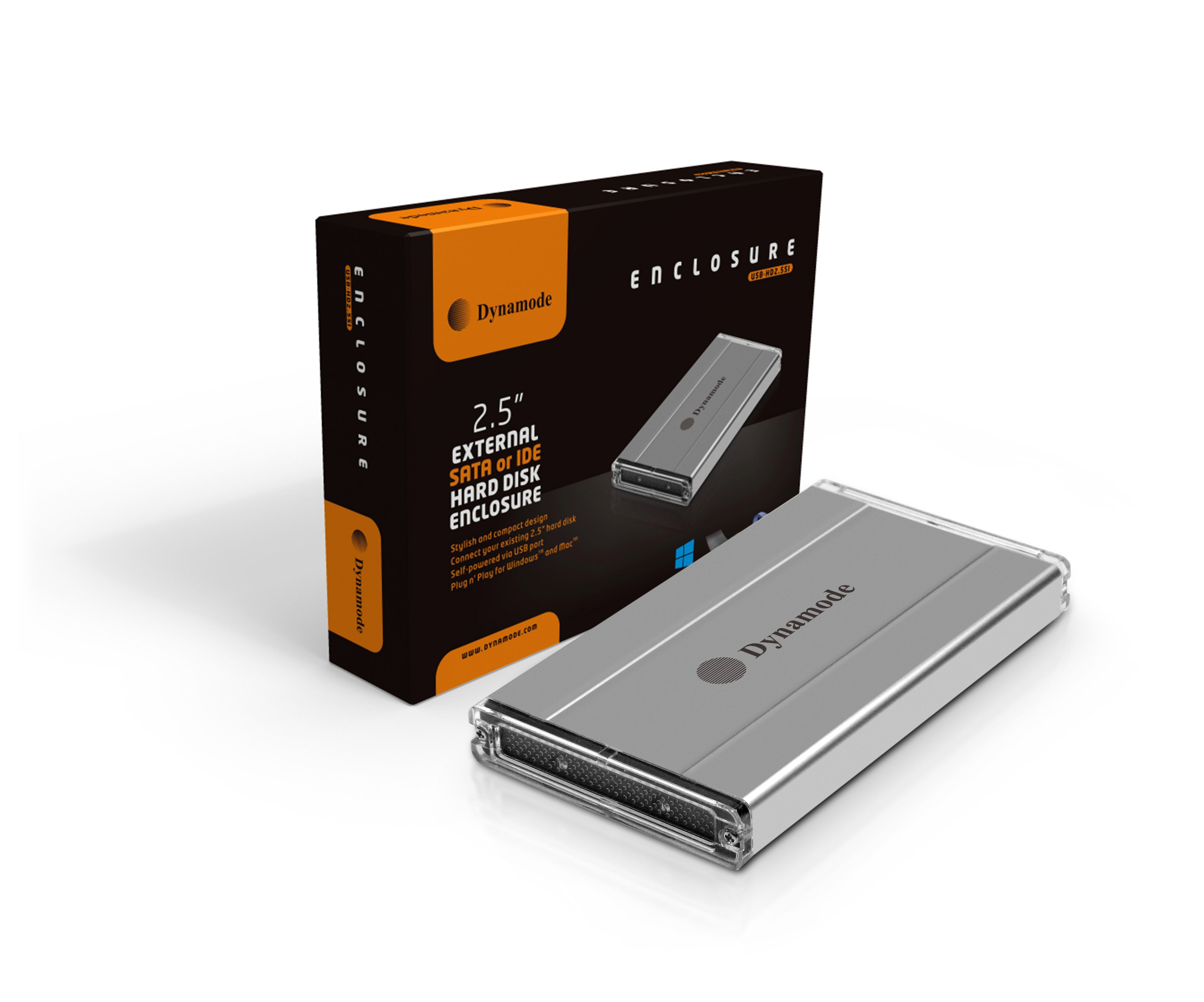 2.5" SATA & IDE HDD External Enclosure USB 2.0 - Netbit UK
