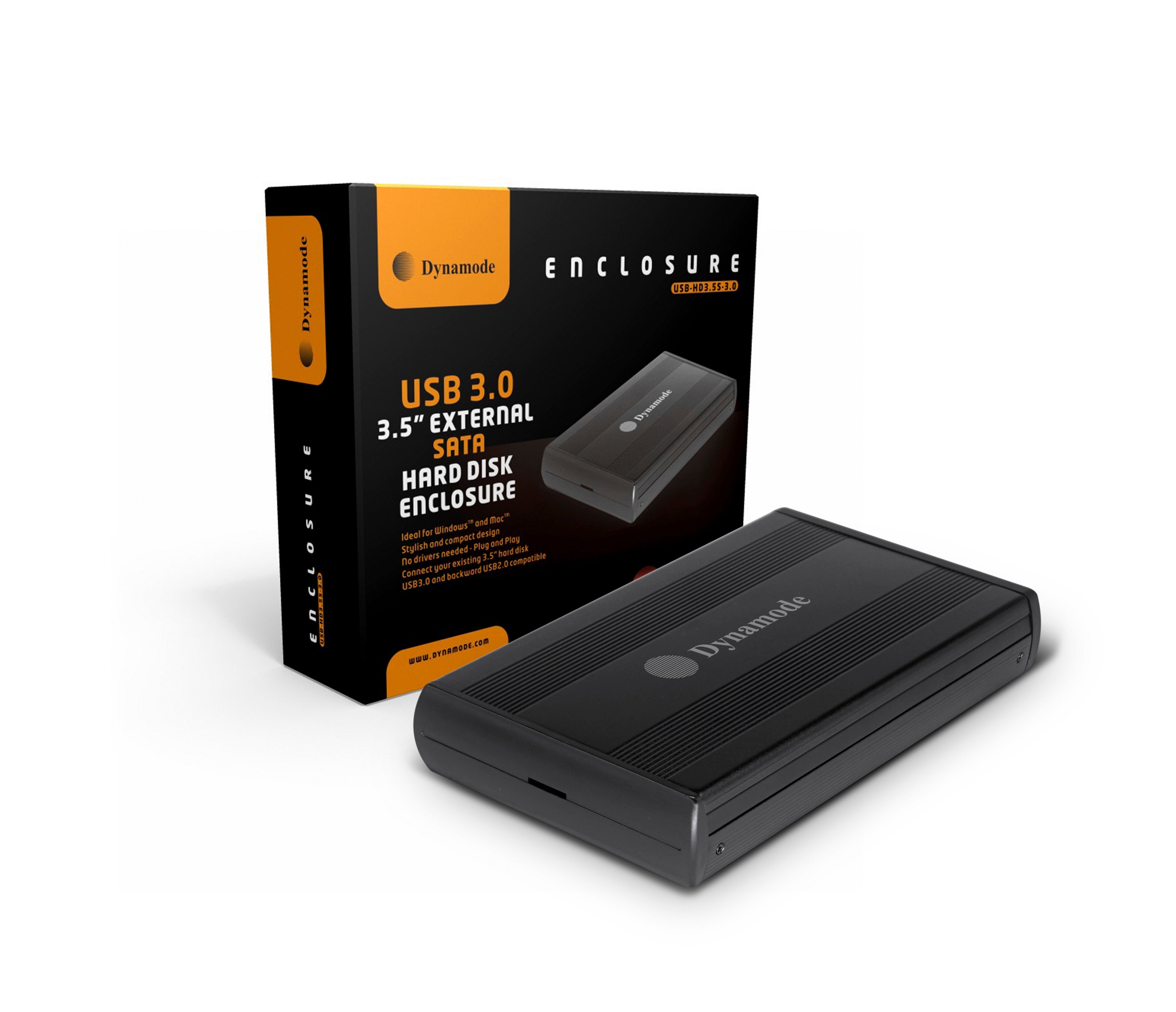 3.5" SATA HDD External Enclosure (Superspeed) USB 3.0 - Netbit UK