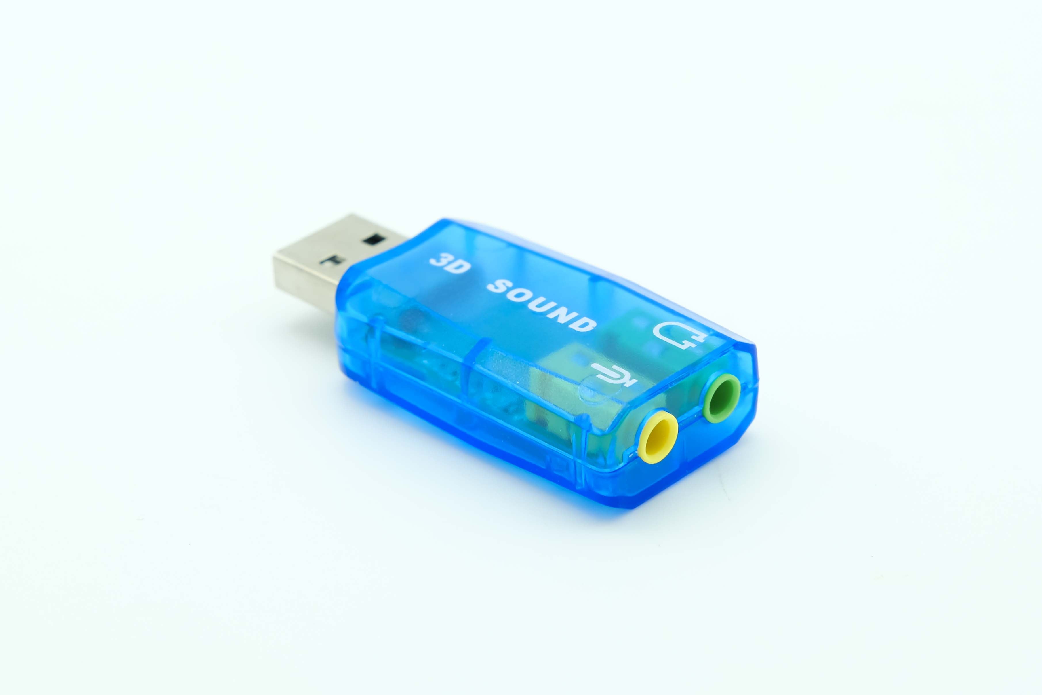 Dynamode USB Sound Card for Windows, Linux & Mac. Plug'n'Play - Netbit UK