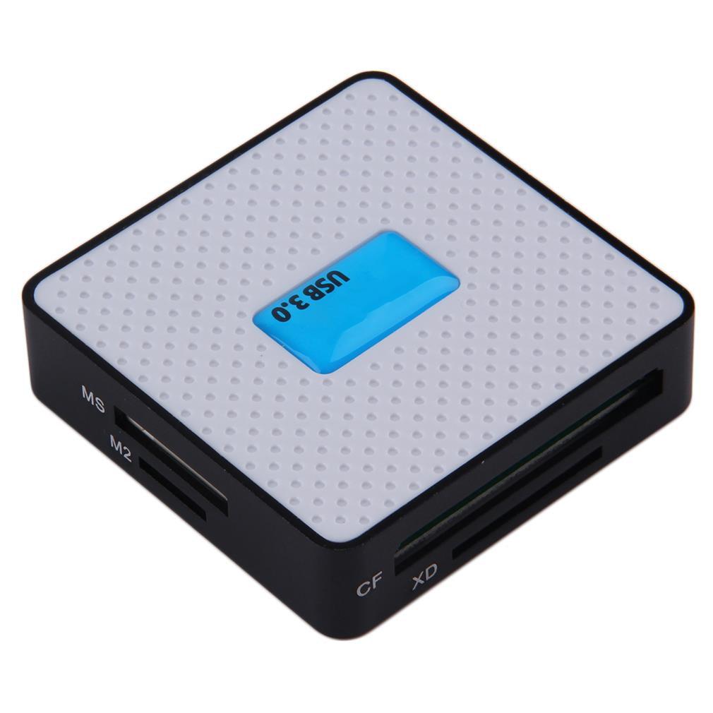 USB3.0 Multi-Format Memory Card Reader & Writer - SD, SDHC, SDXC, MiniSD, CompactFlash, Memory Stick - Netbit UK
