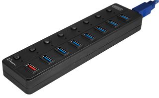 8 Port USB Hub USB3.0 (7+1) - Netbit UK