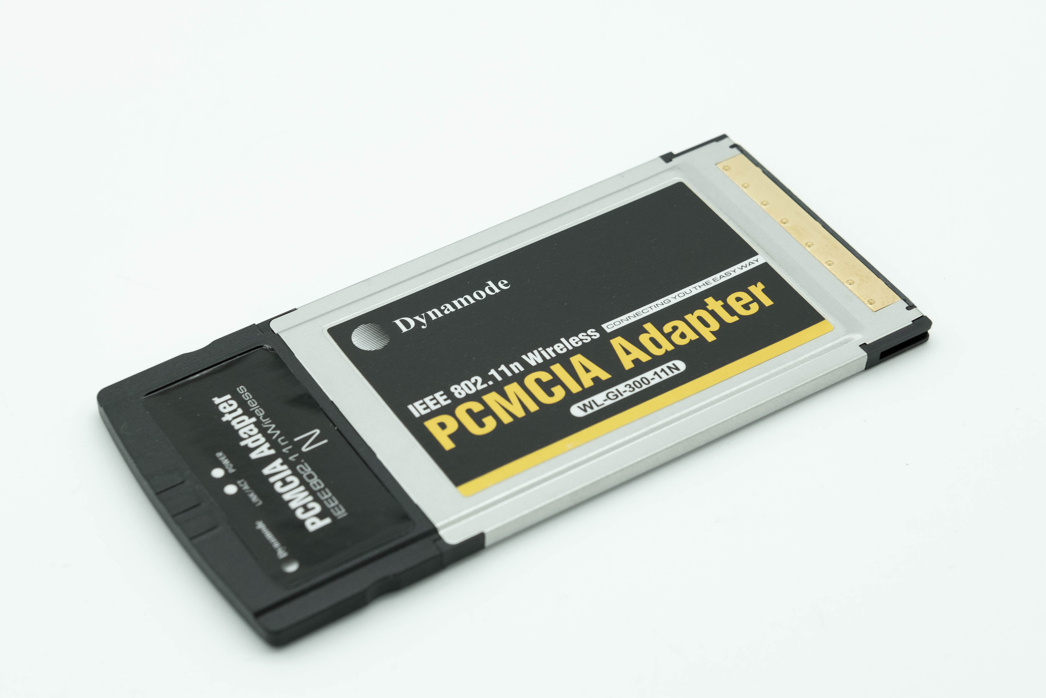 Dynamode - WL-GI-300-11N - PCMCIA Laptop Network Card, 11n 300 Mbps 2.4 GHz Wi-Fi Wireless Cardbus