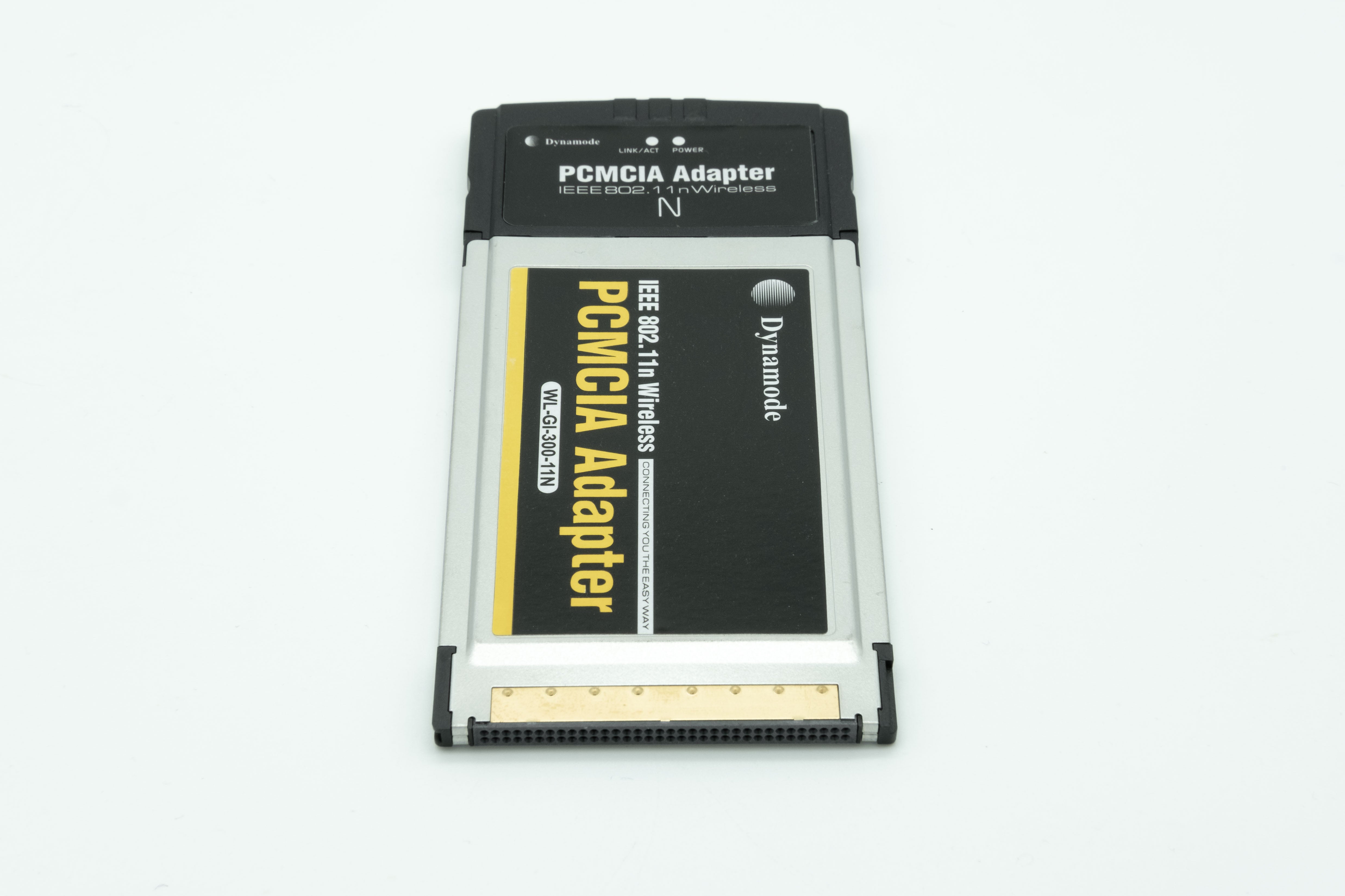 Dynamode - WL-GI-300-11N - PCMCIA Laptop Network Card, 11n 300 Mbps 2.4 GHz Wi-Fi Wireless Cardbus