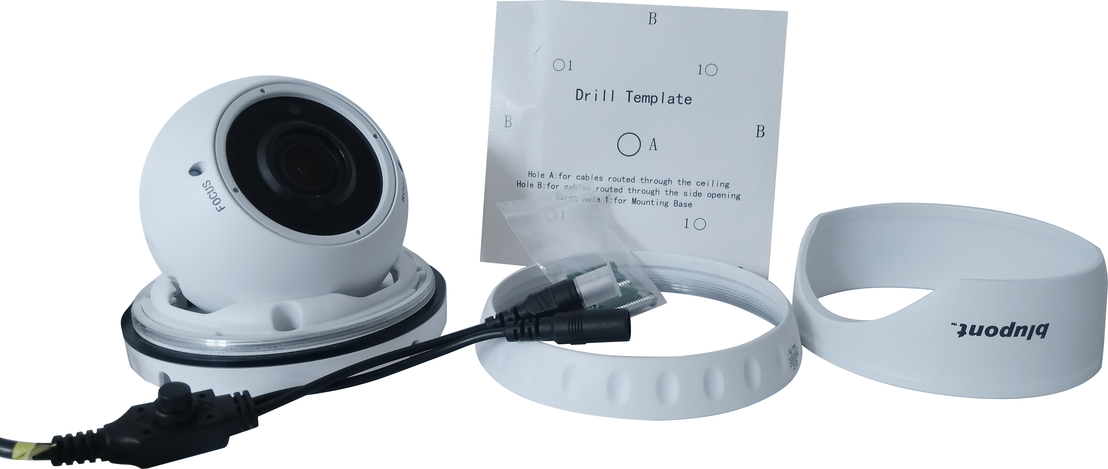 5MP/4MP 4in1 White Dome CCTV Camera - Netbit UK