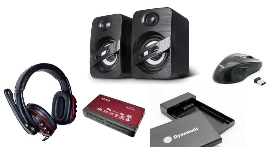 A selection of Personal Computer  accessories - Netbit UK