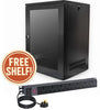 Wall Mount Data Cabinet |12U 450mm Deep +7 Way PDU + Shelf Bundle