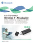 Dual Band 11ac 1200mbps 2T2R Mini Size USB Adapter