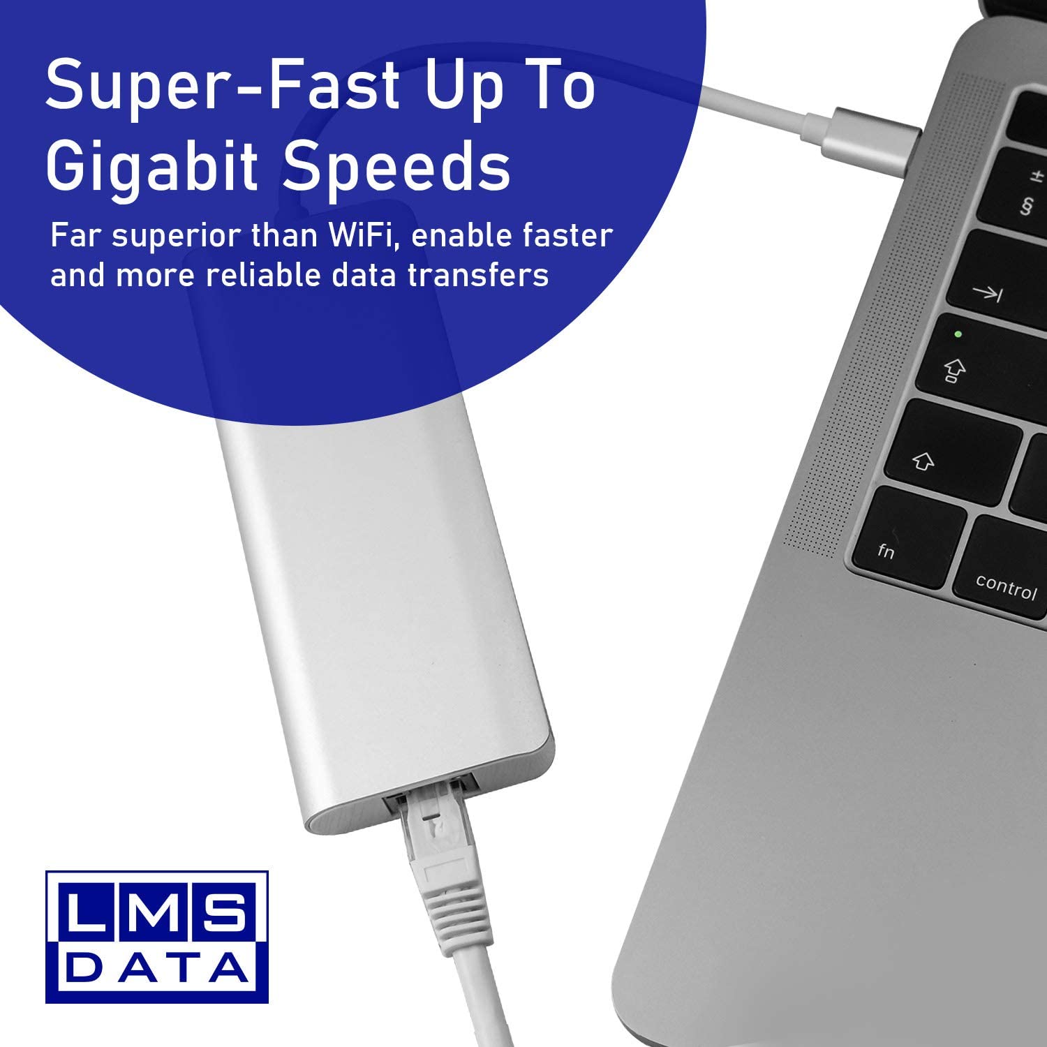 1.0m LMS Data Ethernet Cat6 RJ45 UTP Patch cable cord- Netbit UK