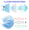 3 Layer / 3 Ply Disposable Face Mask (Pack of 50)