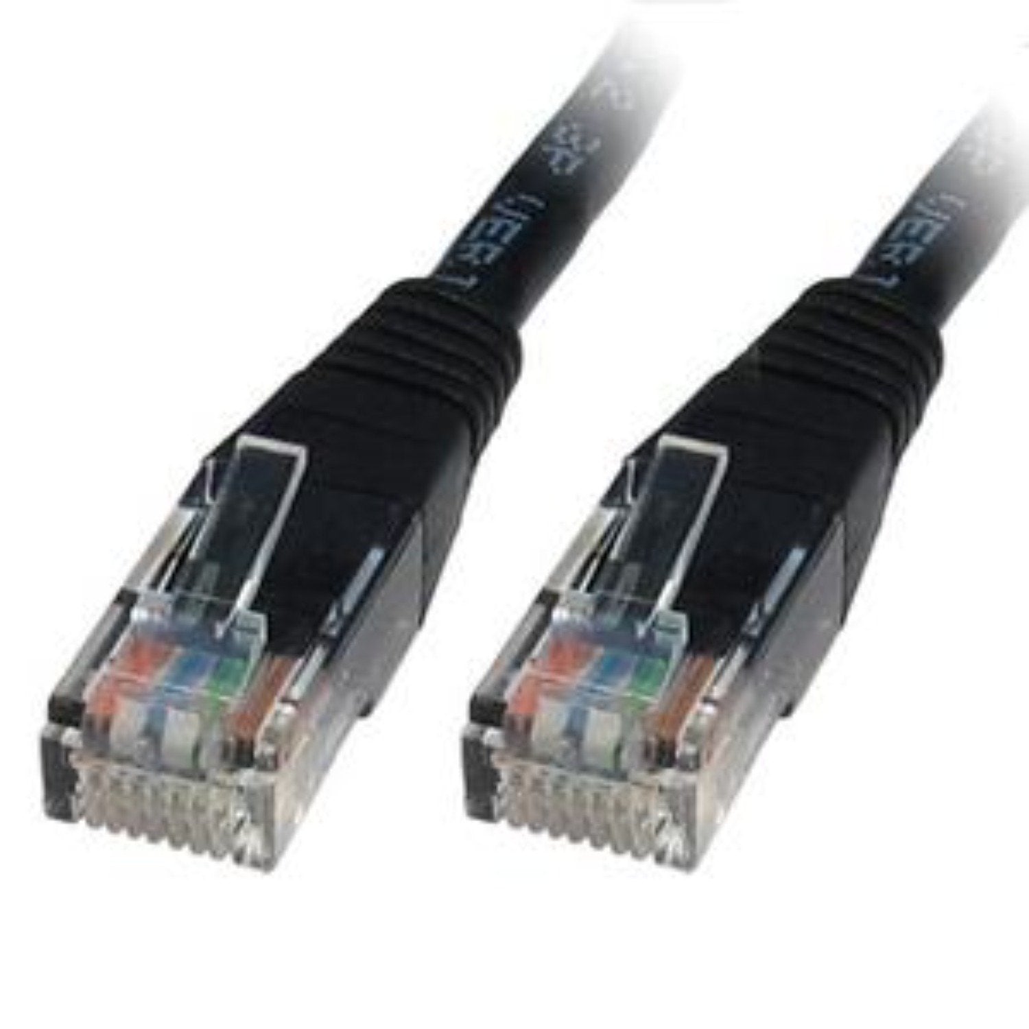 5m cat5e patch cable black- 5.0m LMS Data Ethernet Cat5e RJ45 UTP Patch cable cord- Netbit UK
