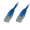 1.0m LMS Data Ethernet Cat5e RJ45 UTP Patch cable cord, LAN 10/100/1000Mbit/s Cable suitable - patch cord cat5e 1m