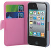 A400 - PU Case with Card Slot for iPhone 4