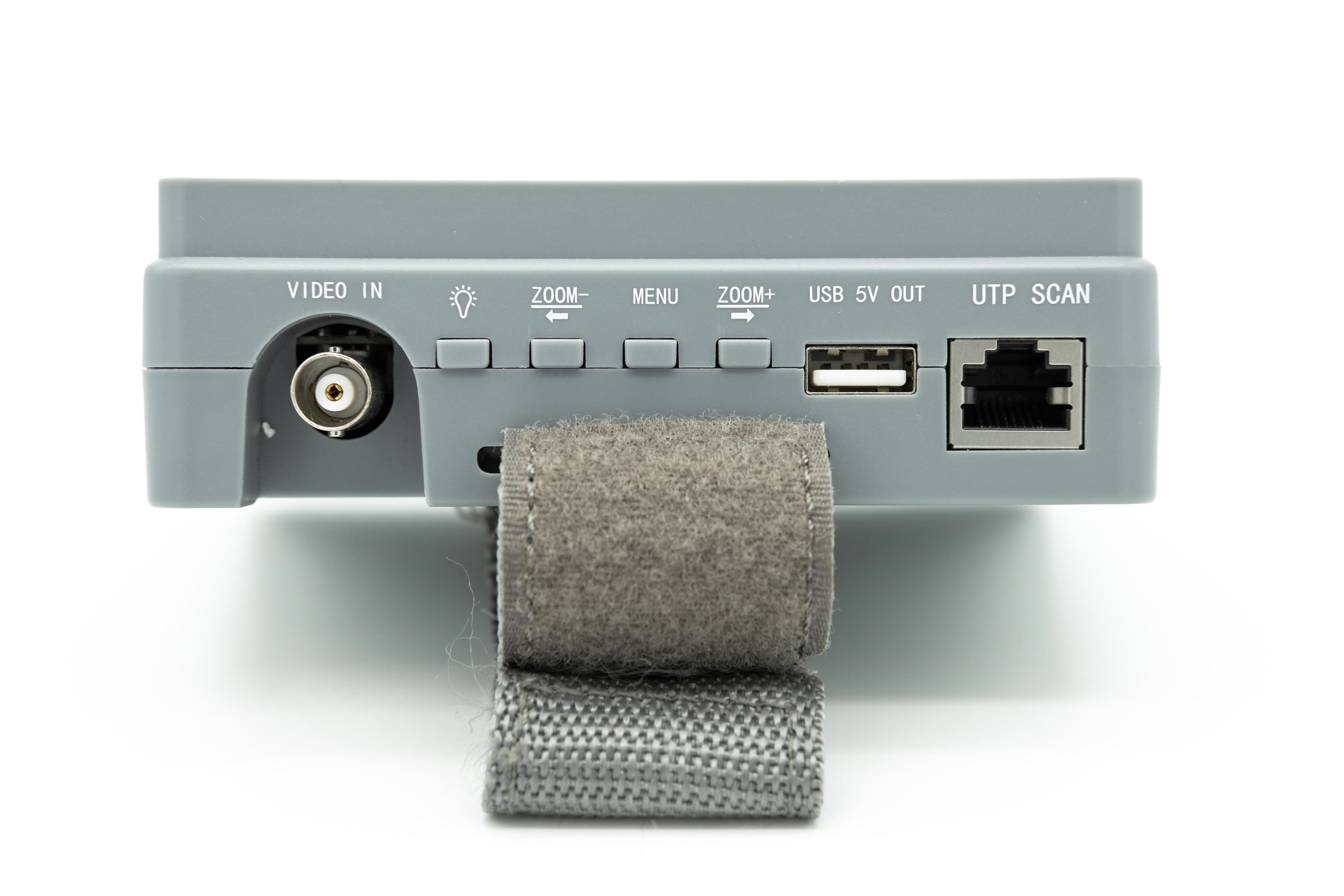 4.3" LCD HD/AHD CCTV Camera Tester - Rechargeable 2600mAh Battery - Netbit UK
