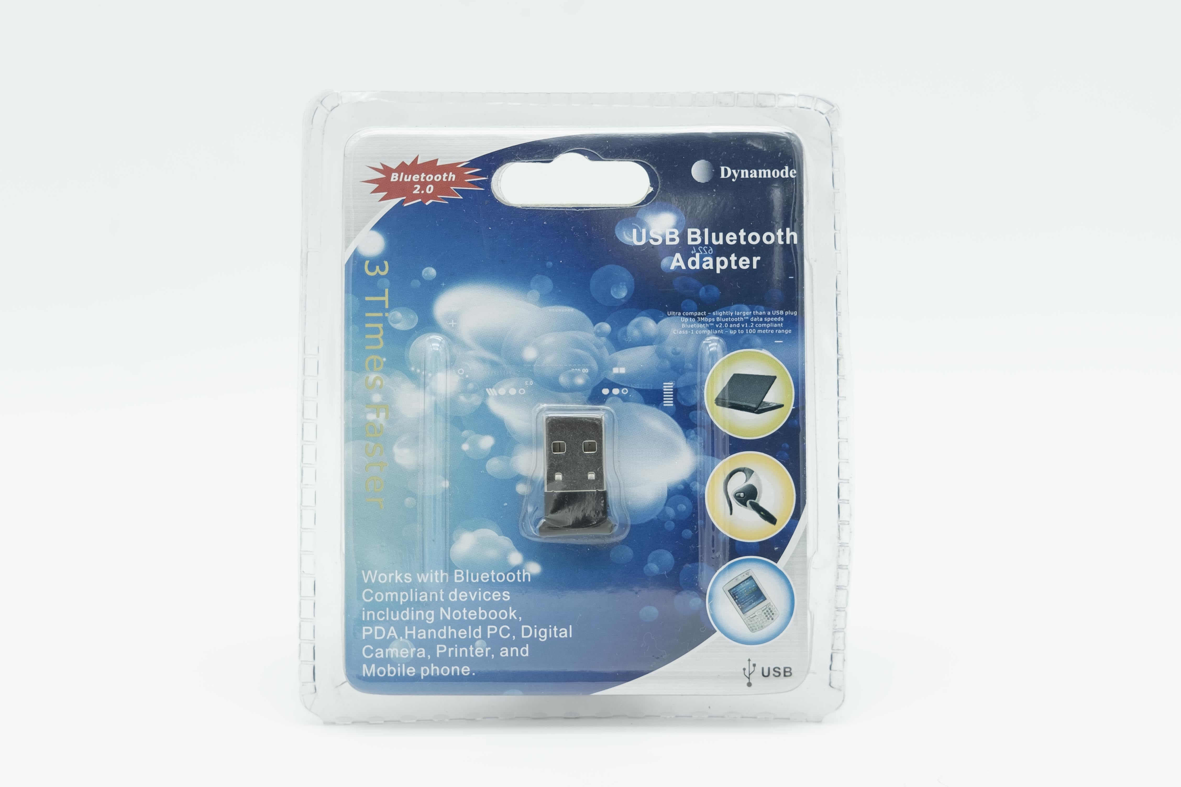 USB Bluetooth Dongle 100m EDR - Flat Housing - Unique ID - Netbit UK